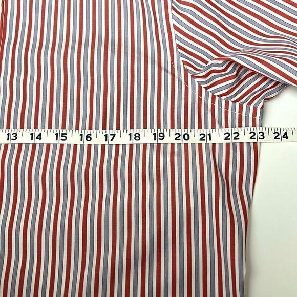 Massimo Dutti Striped Fitted Button Down Shirt, Long Sleeves size XL - Picture 11 of 11